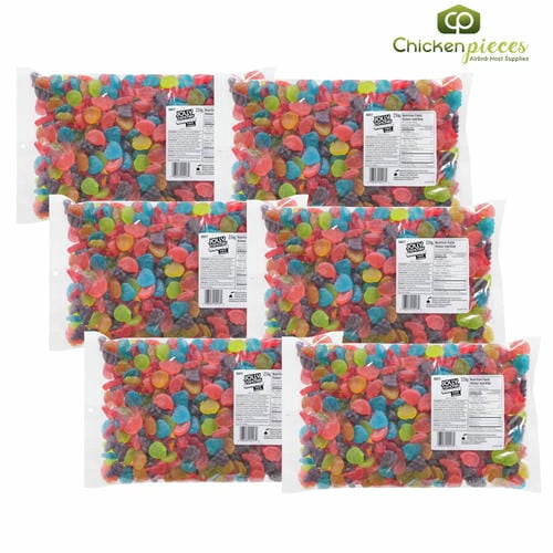 JOLLY RANCHER Gummies Original Flavours Candy 2.5kg/5.51Lbs (6 PACK)