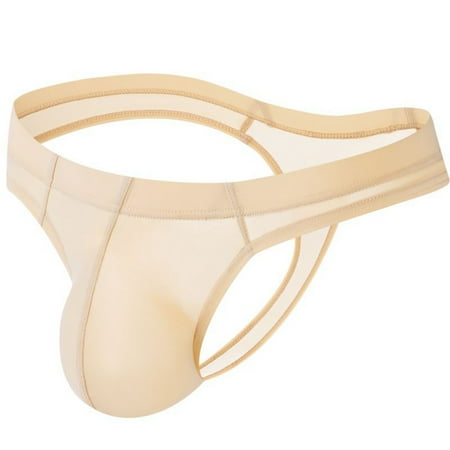 Bigersell Cotton Underwear for Women Seamless Clearance Ladies Panties Thong Panty Style P-1418 Nylon Brief Panties Thongs Ladies Briefs Mid Waist Women s Briefs Beige L