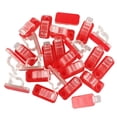 thumbnail image 3 of HEMLBOYW Pack Of 20 SelfAdhesive Cable Clips Holders Cord Organizers Adhesive Clamps For Easy Cable Management In Homes Office, 3 of 7