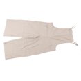 thumbnail image 4 of Mono de tirantes finos para mujer, pierna ancha, holgado, de verano, de una pieza, pantalones, gris, L, 4 of 15