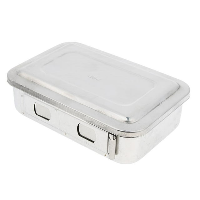 Caja de Almacenamiento Robusta DYNWAVEMX para Instrumentos de Manicura con Bandeja de Esterilización 304 6 pulgadas