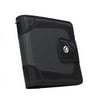 Case-it The Open Tab Binder with Tab File, O-Ring, 2 Inches, Black