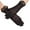 Black-1, variant on Women's Sunscreen Lace Fishnet Gloves Mid Length Elastic Breathable Ice Silk Gloves Black