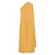 thumbnail image 5 of Vestido largo boho de un solo hombro para mujer - Color liso, fluido - Informal/playa/vacaciones - Mezcla de poliéster y spandex, 5 of 6