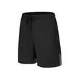 thumbnail image 2 of BXINGOHAI Men's Hiking Shorts Lightweight Quick Dry Cargo Work Outdoor Elastic Waist Shorts with zip Pockets for Travel Black,2XL, 2 of 6