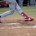 thumbnail image 3 of Protector de piernas de béisbol G-Form Elite Batter's Leg Guard, plateado, 3 of 4