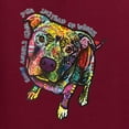 thumbnail image 2 of Dean Russo Some Angels Dog Lover Womens Graphic T-Shirt, Maroon, Large, 2 of 6