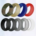 thumbnail image 4 of Silicone Rings for Sports and Activities Safe Comfortable Assorted Color 9 Different Mono Colors, 4 of 9