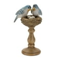 thumbnail image 2 of Melrose 85858 Birds with Nest on Pedestal Figurine, 8.5-inch Height, 2 of 2