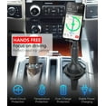 thumbnail image 3 of APPS2Car Support de Téléphone pour Porte-Gobelet Sans Fil 15W avec Bras Long à Extension Rapide, Hauteur Réglable, Rotatif à 360°, Profil Bas, 3 of 8