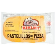 Kikuet Puertorican Style Turnover Pizza Flavor 18.8 oz, 6 Count (Frozen)