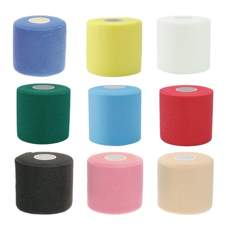 Zcyifa Tapes for Sports 4pcs Skin Films Sports Tapes Shock-proof Films Sponge Films for Women and Men (Mixed Color)