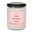 thumbnail image 2 of 21st Birthday Gift 2003 Birthday Babe Funny Birthday Scented Soy Candle,9oz, 2 of 4
