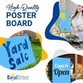 thumbnail image 3 of Royal Brites Blue Poster Board, High Quality 2-Sided 22"x28" Poster Board for School and Work, Arts & Crafts, Water & Fade Resistant Posterboard for Signs & Presentations, 22x28”, Pack of 40, 3 of 5