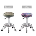 thumbnail image 5 of Kll Cute Nautical Round Bar Chair Cushion Cover 12 Inch,Bar Stool Protector With Elastic, Soft Washable, 5 of 7
