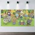 thumbnail image 2 of Bimi Boo y Amigos Fondo Temático Pancarta Suministros de Decoración para Fiesta de Cumpleaños, Decoración de Fondo de Fiesta Personalizado,150x90cm, 2 of 6