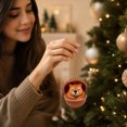 thumbnail image 7 of Clearance! 3D Forest Animal Acorn Ornaments-Cozy Forest Woodland Christmas Ornaments for Christmas Tree & Home Decor (Squirrel), 7 of 7