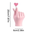 thumbnail image 2 of Heart Hands Sculpture, Modern Art Love Sculpture Aesthetic Statue, Romantic Home Decorations, Ambiance Enhancer for Bookshelf, Coffee Table, 2 of 9