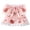 Pink, variant on Pet Birds, Parrot, Bird Harness, Pom Pom, Pink Gingham Fabric, Polka Dot Fabric, Fabric Trim, Layered Skirt Outfit, 6inAdjustable, 1 Pc