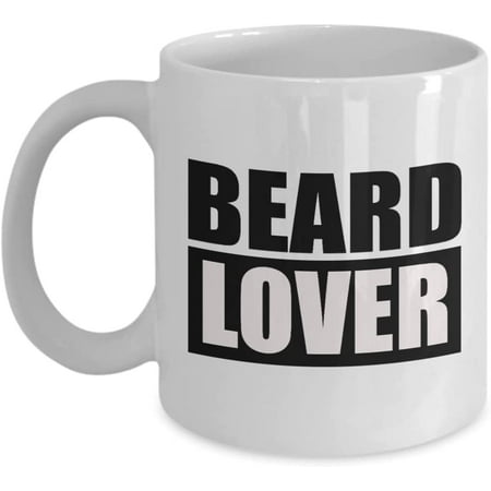 

Beard Lover Funny Novelty Gift Mug - White - 11oz