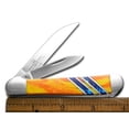 thumbnail image 3 of Case xx Knives Copperhead Vault Collection 1/250 Yellowish Orange & Blue Cloud Corelon Stainless Pocket Knife, 3 of 4