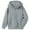 Grey, variant on shoper Quarter Zip Hoodies Boy Girl Hooded Sweatshirts Long Sleeve Hoodies Kids Pullover with Kangaroo Pocket for 5-14Y Black