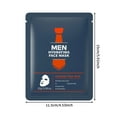 thumbnail image 3 of HYLLai Collagen Hydrating Mask for Men, Anti-Aging & Moisturizing, Reduces Wrinkles & Dryness, Spa-Like Bio-Cellulose Sheet, 25g, 3 of 9