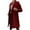 Claret, variant on Lovskoo Womens Winter Coats One Button Pea Coat Solid Color Lapel Pocket Button Long Woolen Coat Jacket Cardigan Jacket Trench Coat Overcoat Claret