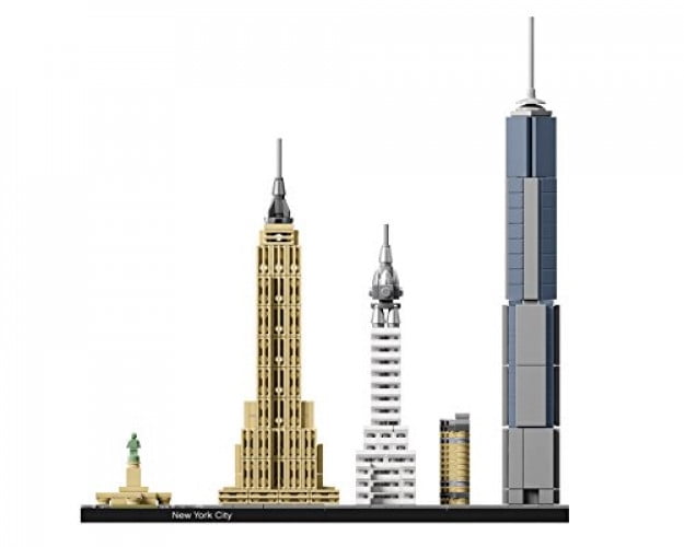 Champagne Vise dig Løft dig op LEGO Architecture New York City 21028 - Walmart.com