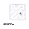 thumbnail image 1 of BUYISI Quilting Templates Sewing Ruler Quilting Frame 1 * 1 Pc Ergonomic Grip 10#, 1 of 4