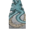 thumbnail image 3 of MKHERT Blue Octopus Table Runner for Office Kitchen Dining Wedding Party Home Decor 16x72 inch, 3 of 3