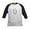 Black/White, variant on CafePress - Nerf Melted Camo Baseball Jersey - Kids Cotton Baseball Jersey, 3/4 Sleeve Shirt
