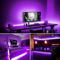 thumbnail image 6 of Skksst 150 LEDs UV Black Light Strip 8.2ft Flexible Ultraviolet Fixture Glow Neon Rope Light, 6 of 7