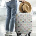 thumbnail image 2 of Green Cow Cup Pattern Luggage Cover Fashion Suitcase Cover Baggage Covers Fit 25-28 Inch Luggage (Go Travel), 2 of 5