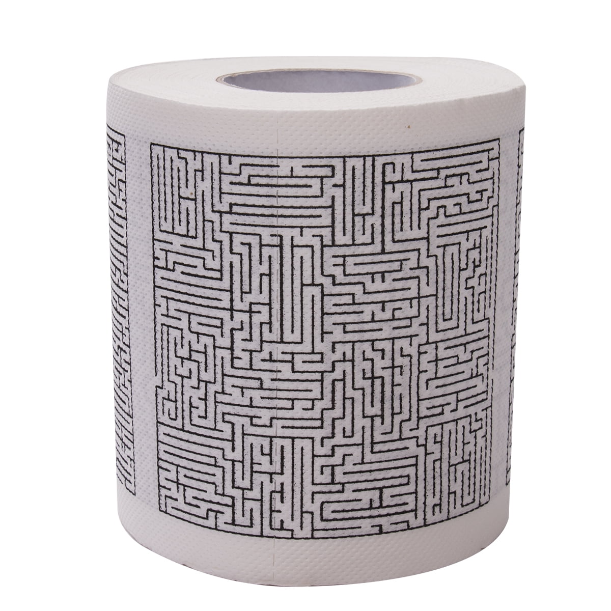 1 Roll 2 Ply Funny Joke Toilet Paper Cute Cartoon Pattern Print