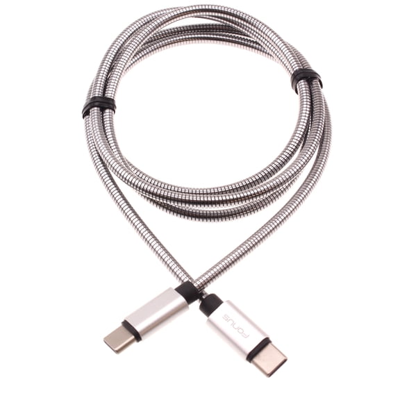 3ft Metal PD Cable for Samsung Galaxy Z Fold5/Flip5 Phones - Type-C to USB-C Charger Cord Power Wire Sync X2O Compatible With Galaxy Z Fold5/Flip5