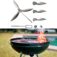 thumbnail image 3 of suyin 8-1/2-Inch One-Touch Cleaning System Kit For Weber Grill 90992 3618 7443, 3 of 9