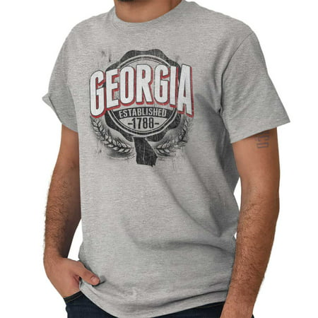 Brisco Brands State of Georgia Game Day GA Short Sleeve Adult