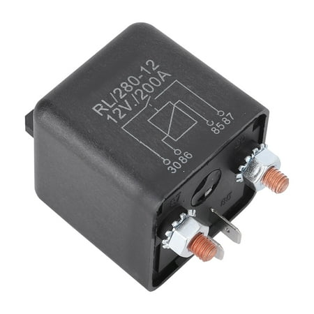 On / Off WM686 Car Starter Relay 12V 4-Pin On/Off Relay Car Heavy Duty ...