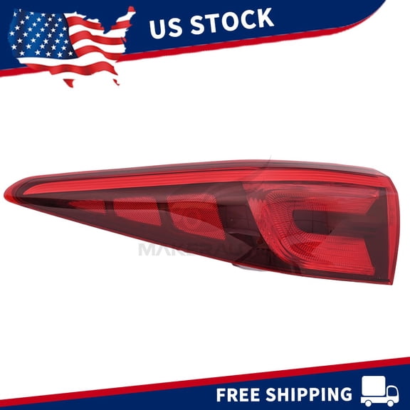 Tail Light Assembly for Kia Sportage 2017-2019 Left Driver Side LH