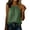 Green [womens tank tops] [Summer Deals New Arrivals], variant on WEIWEN Workout Tank Tops Woman Women's Silk Satin Camisole Tank Tops 2026 V Neck Pleated Dressy Sleeveless Blouses Summer Business Casual Work Shirts Green, S
