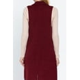 thumbnail image 3 of Women's Sleeveless Long Sweater Vest Open Front Knit Cardigan, 3 of 4