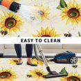 thumbnail image 5 of Yellow Sunflowers Bees Outdoor Rug for Patio/Deck/Porch, Non-Slip Large Area Rug 6 x 9 Ft, Summer Country Floral Rustic Indoor Outdoor Rugs Washable Area Rugs, Reversible Camping Rug Carpet Runner, 5 of 8