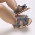 thumbnail image 5 of IROINNID Toddler Boys and Girls Shoes Buckle Sandals Soild Color with Backstrap Slide, 5 of 8