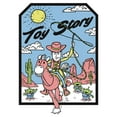 thumbnail image 2 of Men's Toy Story Woody and Bullseye Cartoon Adventures Graphic Tee White Small, 2 of 5