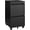 Black, variant on Danniu Mobile File Cabinet with Lock,2 Drawer Under Desk Metal Rolling Filing Cabinets for Home Office Organizer Letters/Legal/A4(Fully Assembled-Black)