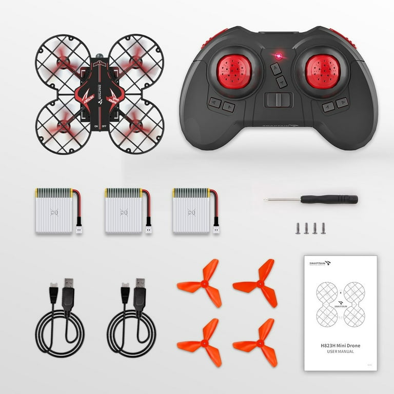 Snaptain Mini Toy Drone for Kids & Beginners with 3D Flips, Attitude Hold,  One Key Return, Headless Mode, Speed Adjustment, Radio Control, Green