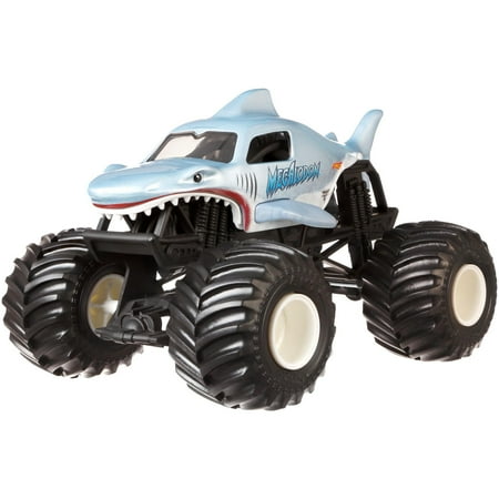 Hot Wheels Monster Jam 1:24 Scale Megalodon Vehicle - Walmart.com