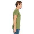 thumbnail image 3 of Bella Canvas Mens CVC Jersey Tee, XL, Heather Green, 3 of 3