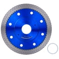 thumbnail image 1 of Diamond Saw Blade Cutting Wheel Angle Grinder Replacement Kit for Concrete Marble105mm Diameter, 1 of 5